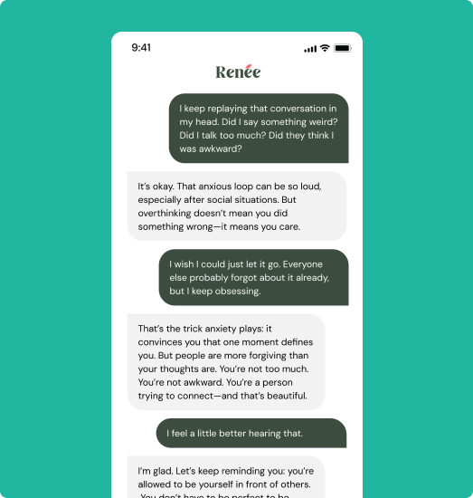 Stylized illustration representing emotional support