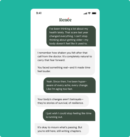 Stylized illustration representing emotional support