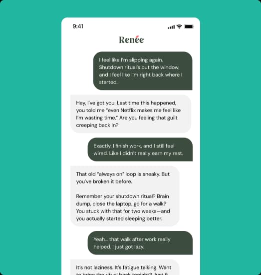 Stylized illustration representing emotional support