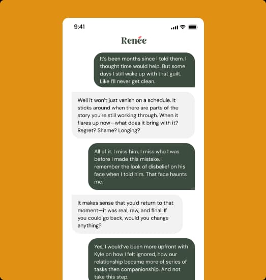 Stylized illustration representing emotional support