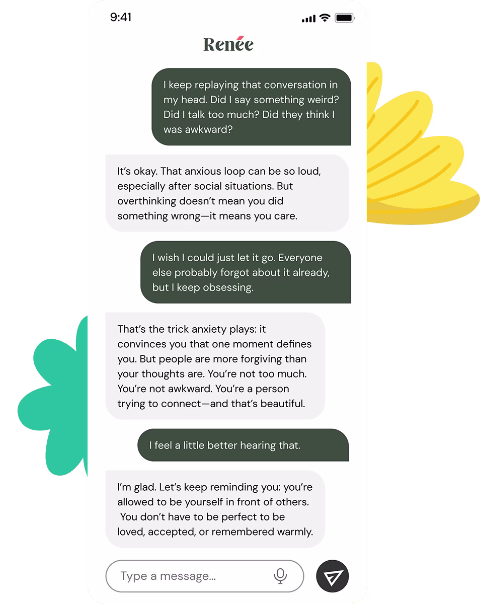 Renée chat interface